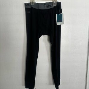 Tommy John Men's 360 Sport  Leggings Quick Dry Cool Zones Large NWT Stretch $60